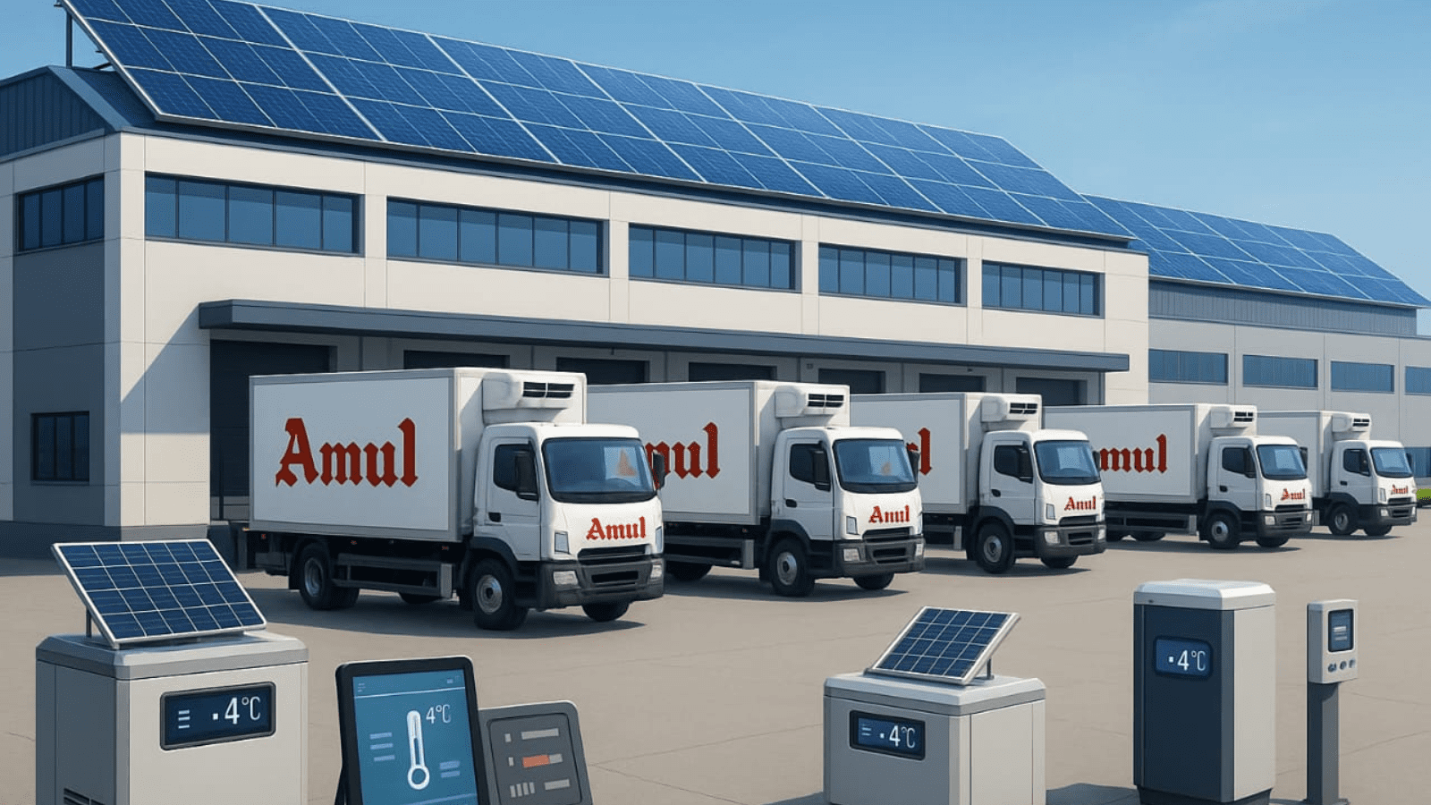 Amul expands its solar-powered cold storage to reduce milk spoilage ...